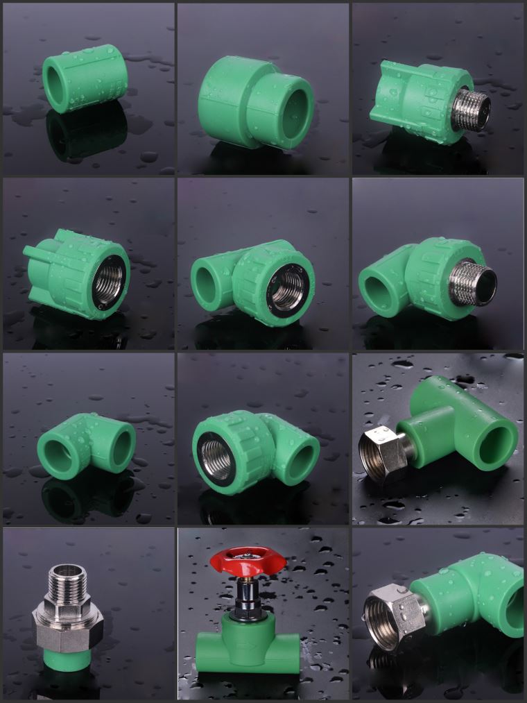 green ppr fitting green ppr fitting